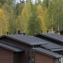 The roll is pitched roof